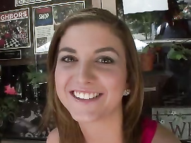 Public Flashing Girl Gets Turned On For His Dick