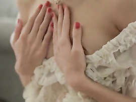 Tight Body Teen Babe With Rock Hard Nipples Plays Solo